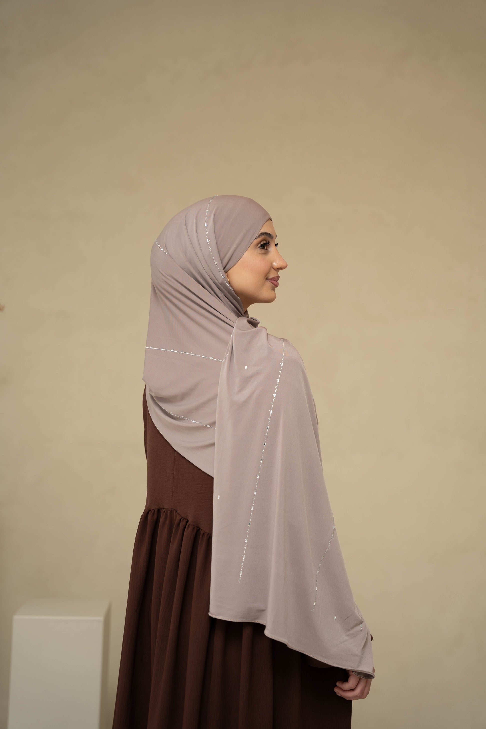 Kopftuch Con Strass Islamico Copricapo Jadeed Muslima Hijab Tuch - Foto 10